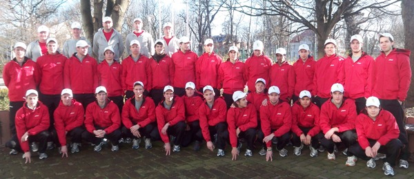 Das deutsche Junioren-Team 2008 beim Zentrallehrgang in Leipzig.